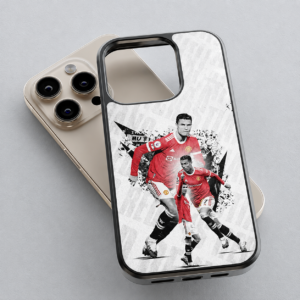 Custom Footballer Graphic Phone Case